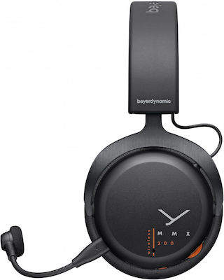 BeyerDynamic MMX 200 Ασύρματο Over Ear Gaming Headset με σύνδεση Bluetooth / USB