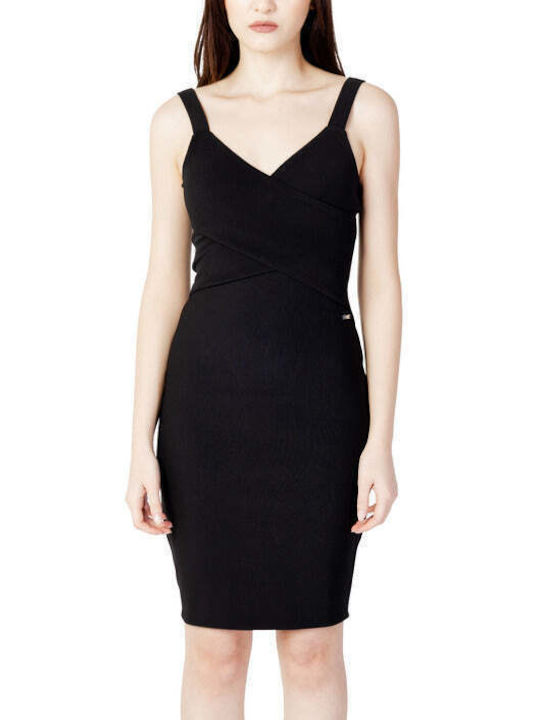 Armani Exchange Summer Mini Dress Black