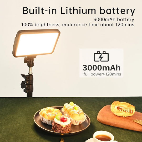 Jinbei Efp LED Light 12W με Φωτεινότητα LUX 950 Lux