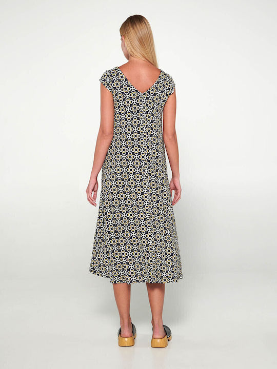 Sommer Midi Damenkleid