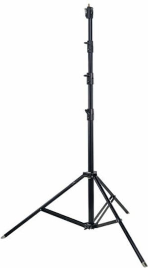 Manfrotto Black Aluminium 4-Sections Super Stand 1 Levelling Фотографски крака