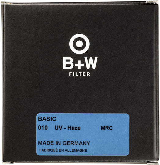 B+W Basic UV Filter Diameter 52mm with MRC Coating Scratch Resistant for Camera Lenses