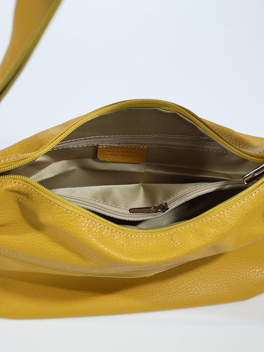 Passaggio Leather Leather Women's Bag Yellow