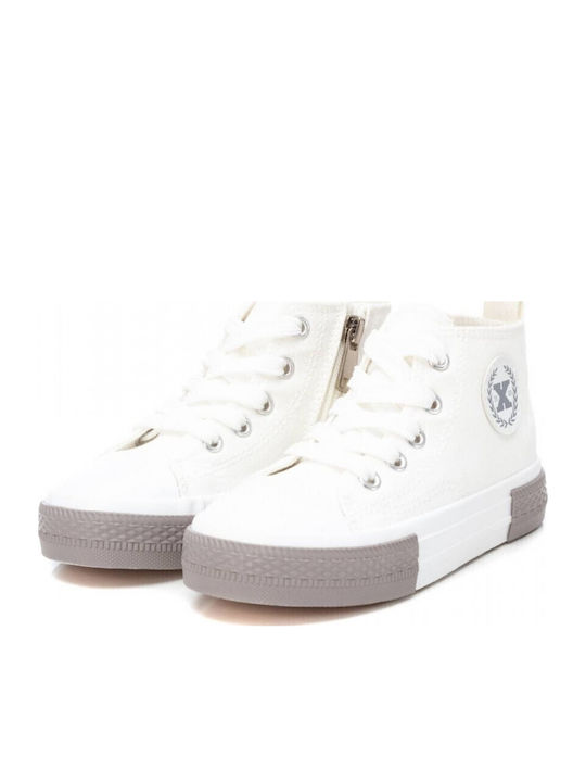 Kinder Sneakers Hoch Weiß