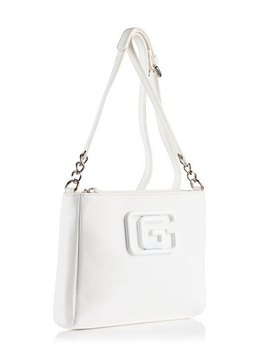 Leather Women's Bag Handbag White
