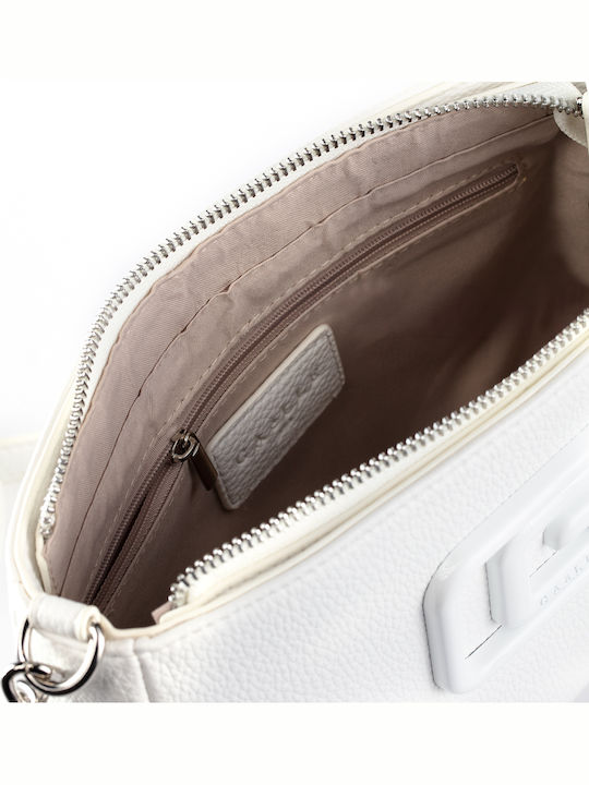 Leather Women's Bag Handbag White