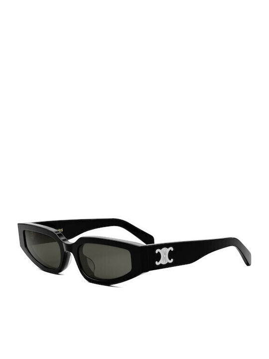 Celine Women's Sunglasses with Black Plastic Frame and Black Lens CL40269U-01A