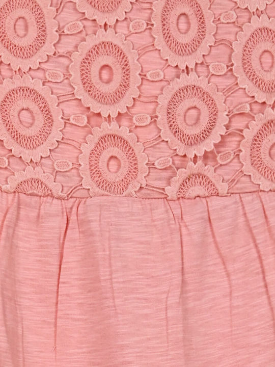 Rochie pentru Copii Fără mâneci Flamingo Pink