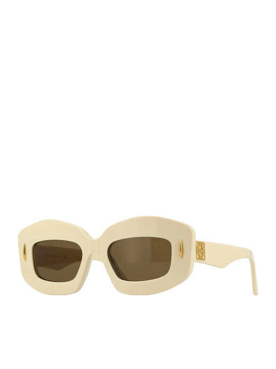 Loewe Sonnenbrillen Λευκά mit Kunststoff Gestell