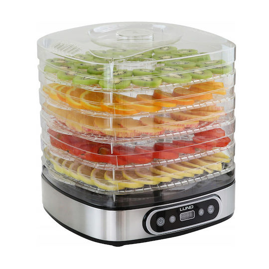 Lund Food Dehydrator with 5 Shelves and Adjustable Temperature 35-70°C