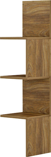Eckregal Wand Illusion Beige 25x25x105.4cm