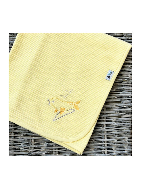 Bunny Bebe Swaddle Wrap Yellow