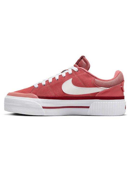 Nike Court Legacy Femei Sneakers Roșu