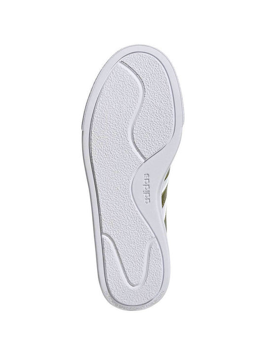 Court Platform Sneakers White