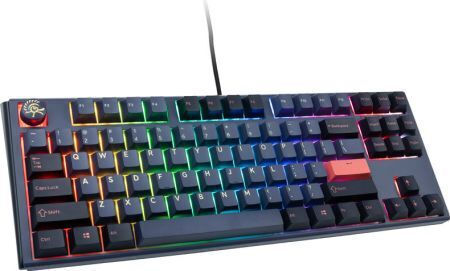 Ducky One 3 Cosmic Gaming Mechanical Keyboard Tenkeyless With Cherry MX Ergo Clear Switches And RGB Lighting English US