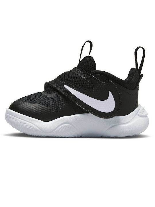 Nike Kids Sports Shoes Basketball Hustle D 11 with Velcro Black