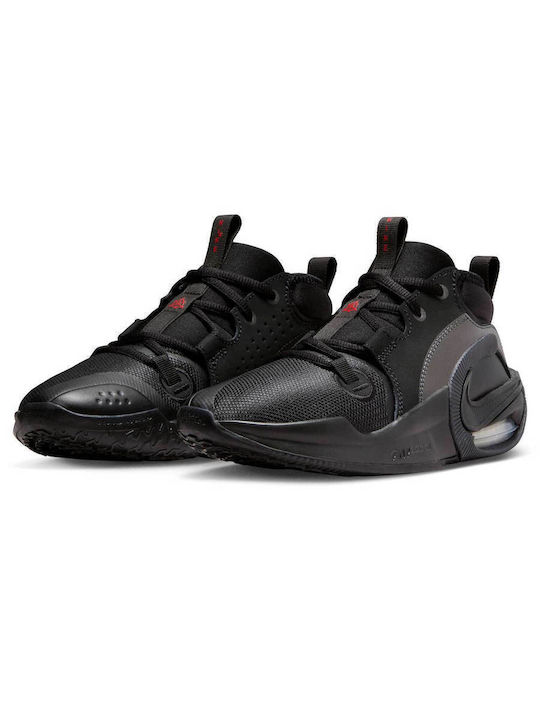 Air Zoom Crossover 2 Kids Sports Shoes Basketball with Laces Black