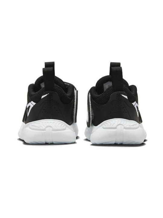 Hustle D 11 Kinder Sportschuhe Basketball mit Bügel- und Schleifenverschluss Schwarz