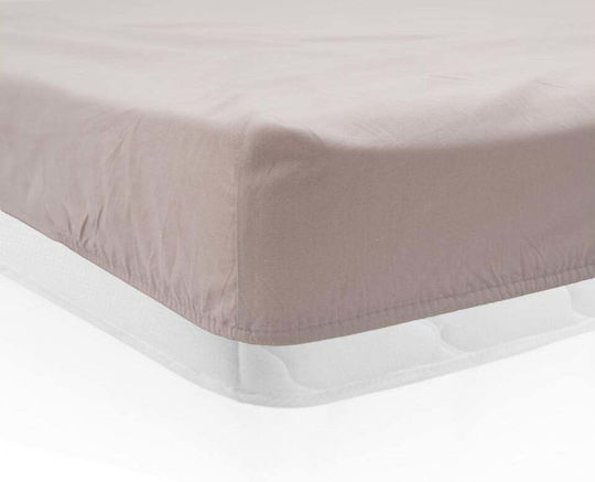 Heinner Super dublu 160x200cm cu Elastic Cremă
