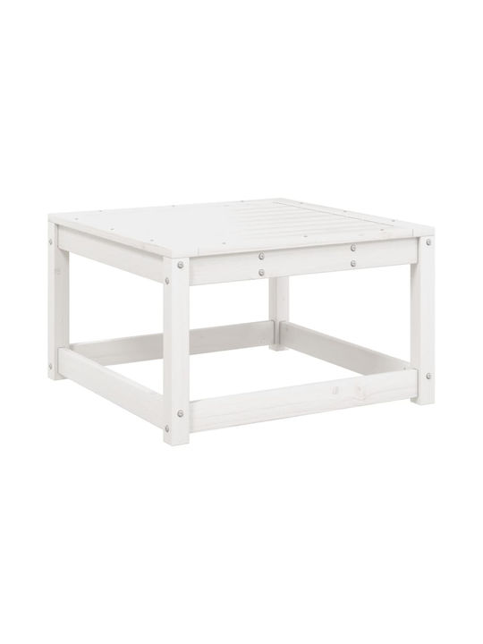 Set Cameră De Zi Pentru Exterior 5 Piese Albe