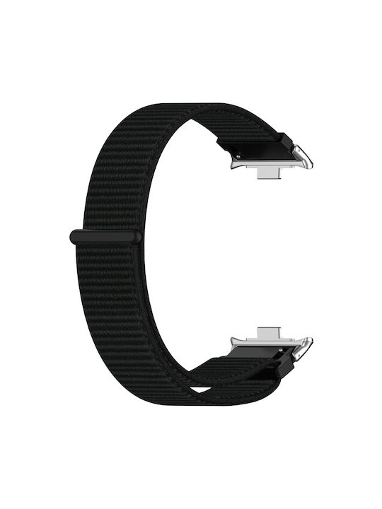 Loop Metal Armband Stoff Schwarz (Redmi Watch 4 / Redmi Watch 5)