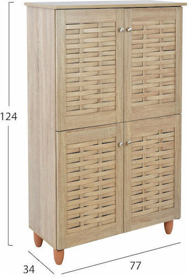 Suport pentru pantofi Miranda L77xW34xH123cm