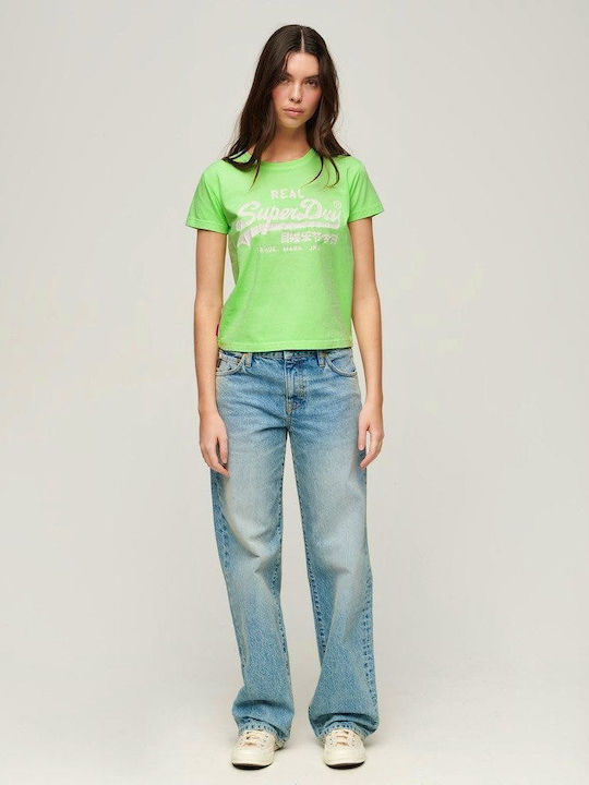 Superdry Damen T-shirt Grün