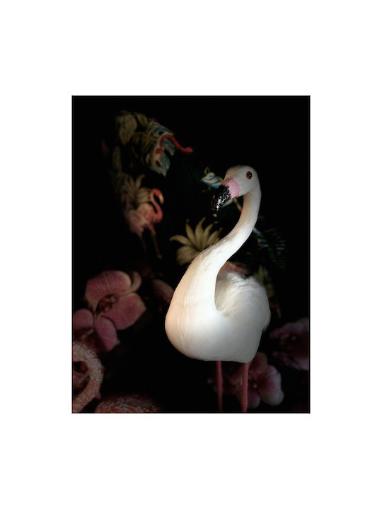 Gran Flamingo Deco Flamingo Flamingo din polistiren alb H52cm (2buc)