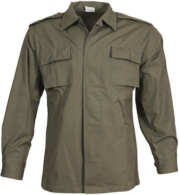 Woodland Military Jacket Khaki