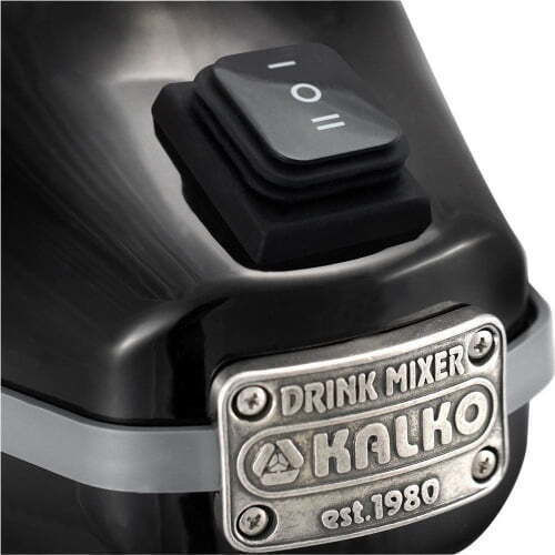 Kalko Commercial Coffee Frother Wall-mounted in Black Color with 2 Speeds