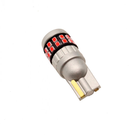 Lampen Auto T10 Canbus LED Rot 12-24V 2.2W 1Stück