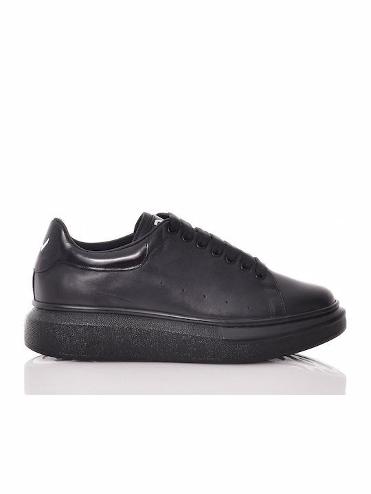 Roberto Venuti Ledersneaker mit hoher Sohle - 49301