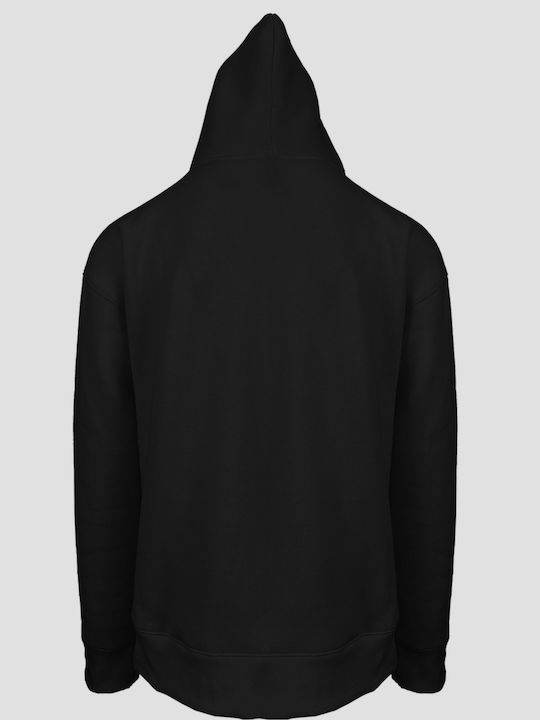 Bunqrn - Night Wave - Hooded Sweatshirt Black