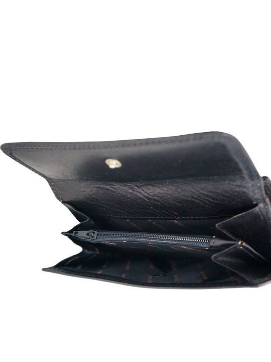 Damen Leder Geldbörse Pierre Cardin 12 Schwarz
