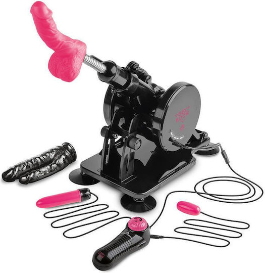 Dream Toys Μηχανή Σεξ σε Μαύρο Χρώμα 3τμχ