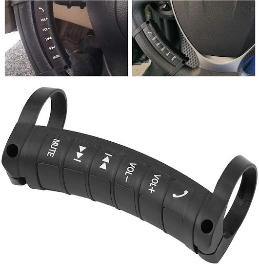 Controler universal fără fir pentru volan Rf pentru monitorul auto cu placa de programare negru