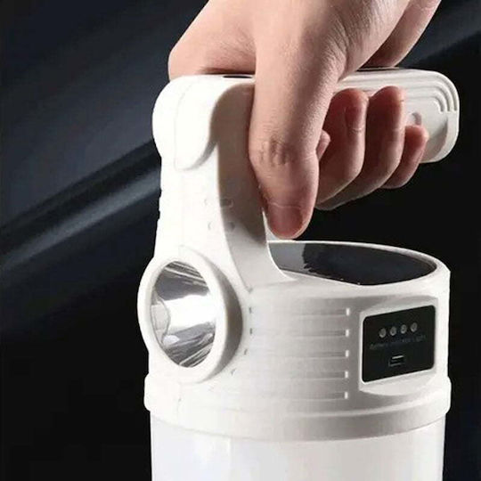 Mx-519 Solar Lantern for Camping with Flashlight