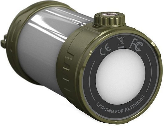 Dulotec CL26R Pro Φανάρι Led Μπαταρίας για Camping Αδιάβροχο με Φακό 650lm Λευκό