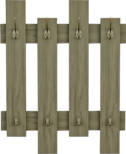 Κρεμαστρα Εισοδου Fb98940.12 Μελαμινη Σε Olive Green 64x4x79υεκ.