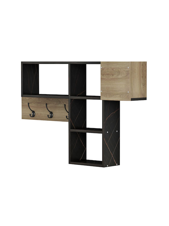 Homemarkt Entry Pendant & Shelves Harlan Hm8973.13 Natural black marble 99,5x15x61y