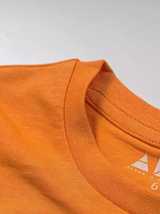 Ako Boys Тениска за момчета Gone Surfing Orange