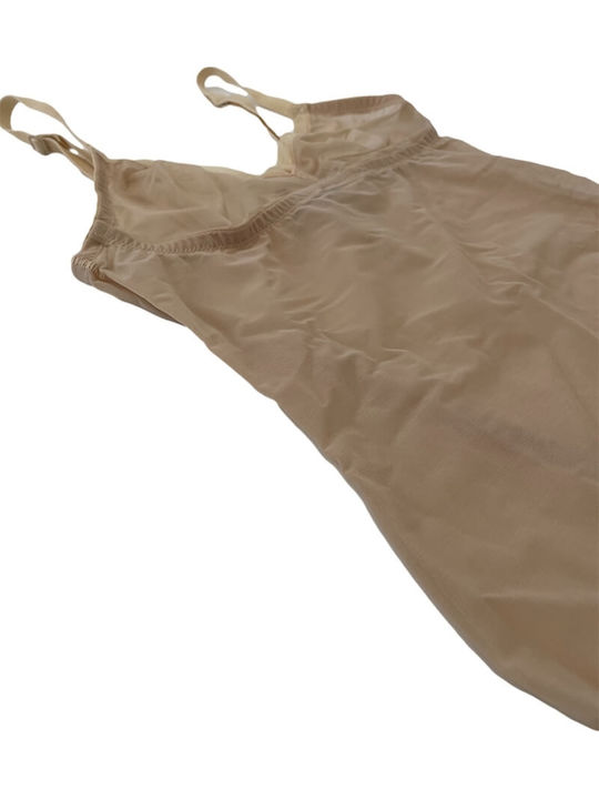 Omero Beige Shapewear bej Pantaloni scurți din tul So1022