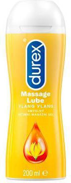 Durex Massage Lube Ylang Ylang Λιπαντικό Για Sex 200 Ml Unisex