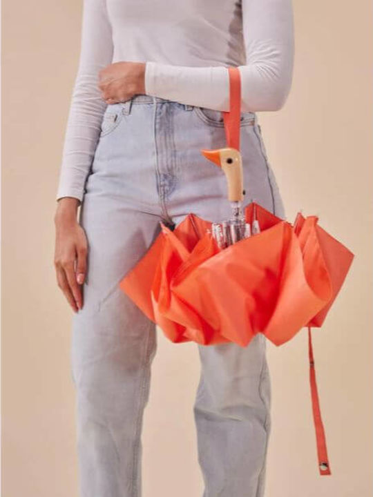 Ομπρέλα Original Duckhead Peach Αυτόματη Eco-friendly 35cm