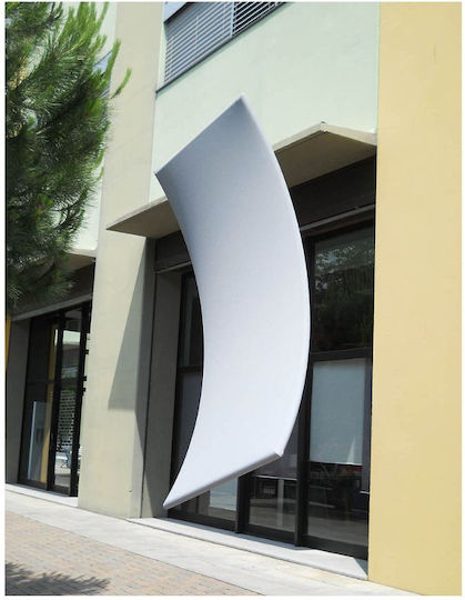 Audiodesigner Ola Orange Curved Sound Absorbing Fabric Panel 2000 X 800 Mm / 1,6 T.m.