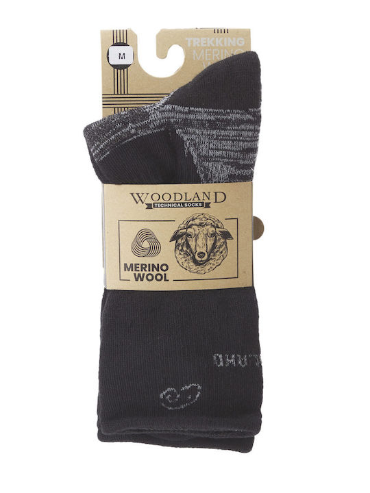 Woodland - Ισοθερμικές Κάλτσες Merino - Μαύρο/γκρι Woodland - Ισοθερμικές Κάλτσες Merino - Μαύρο/γκρι