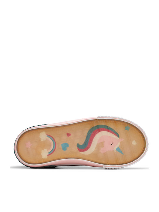 Clarks - Foxing Brill Kid Pastel Textile Kids Sneakers