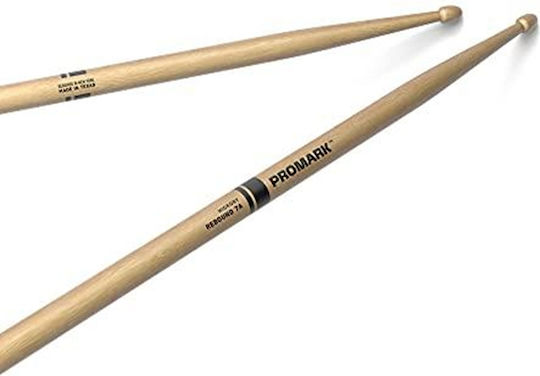 Promark Hickory Drumsticks Schlagzeug Rebound 7A mit Spitzenform Eichel