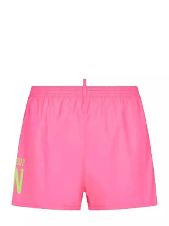 Dsquared2 Icon Μαγιο D7b8p5380-667-fuxia/fluo Green