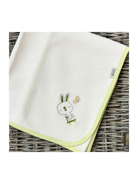 Bunny Bebe Swaddle Wrap Light Green